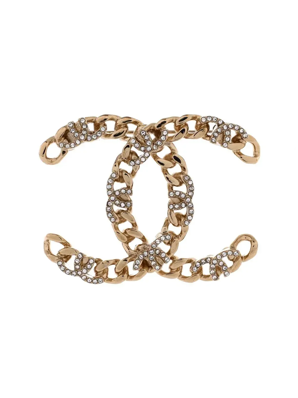 Chanel Cc Chain Brooch Metal With #303973C98B